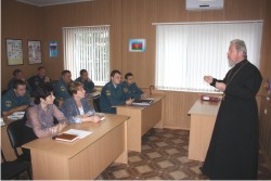 Увеличить Встреча со специалистами МЧС