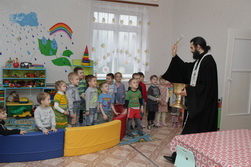Увеличить Пасхальный утренник в д/с